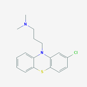 molecular formula C17H19ClN2S B137089 Chlorpromazine CAS No. 146702-01-4