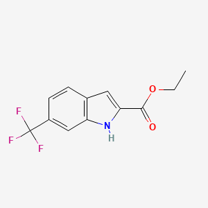 Ethyl 6-(trifluoromethyl)-1H-indole-2-carboxylate