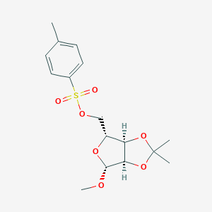 Methyl 2,3-O-isopropylidene-5-O-tosyl-D-ribonucleoside