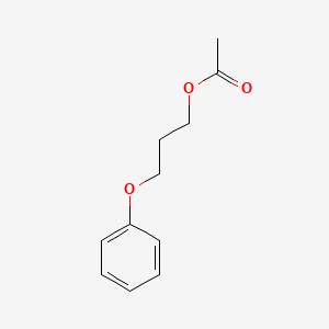 molecular formula C11H14O3 B1370922 3-Phenoxypropyl acetate CAS No. 58883-98-0