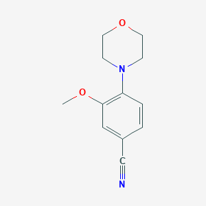 3-Methoxy-4-(morpholin-4-yl)benzonitrile