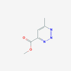 Methyl 6-methyl-1,2,3-triazine-4-carboxylate