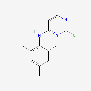 molecular formula C13H14ClN3 B1370934 2-Chloro-N-mesitylpyrimidin-4-amine CAS No. 244768-44-3