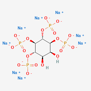 molecular formula C6H8Na8O18P4 B13709449 D-myo-Inositol 3,4,5,6-tetrakisphosphate octasodium salt 
