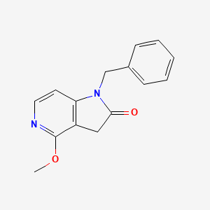 1-Benzyl-4-methoxy-5-aza-2-oxindole