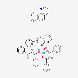 molecular formula C57H44EuN2O6 B13709548 Tris(dibenzoylmethane) mono(1,10-phenanthroline)europium(lll) 