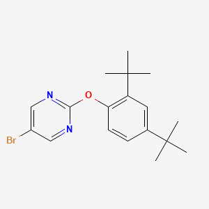 5-Bromo-2-(2,4-di-tert-butylphenoxy)pyrimidine