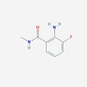 2-Amino-3-fluoro-n-methylbenzamide