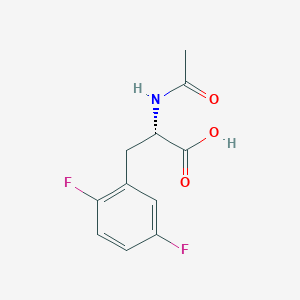(S)-2-acetamido-3-(2,5-difluorophenyl)propanoic acid