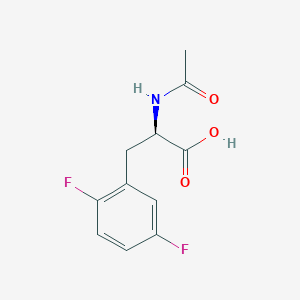 (R)-2-acetamido-3-(2,5-difluorophenyl)propanoic acid