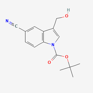 1-Boc-5-Cyano-3-hydroxymethylindole