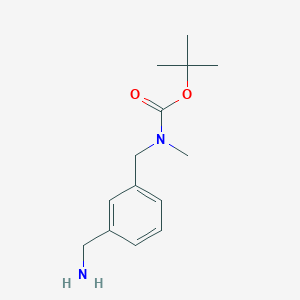 tert-Butyl 3-(aminomethyl)benzyl(methyl)carbamate