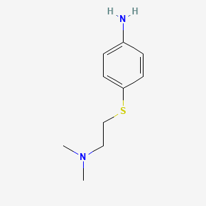 4-{[2-(Dimethylamino)ethyl]sulfanyl}aniline
