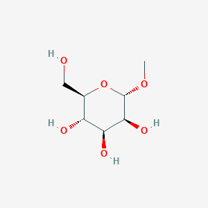 molecular formula C7H14O6 B013710 Methyl alpha-D-mannopyranoside CAS No. 617-04-9