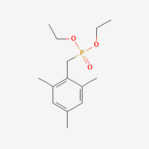 molecular formula C14H23O3P B13710100 Diethyl 2,4,6-Trimethylbenzylphosphonate 