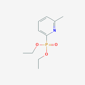 molecular formula C10H16NO3P B13710108 Diethyl (6-methyl-2-pyridyl)phosphonate 