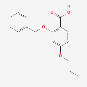 2-(Benzyloxy)-4-propoxybenzoic acid