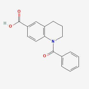 1-Benzoyl-1,2,3,4-tetrahydroquinoline-6-carboxylic acid