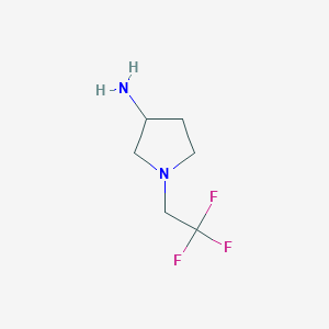 1-(2,2,2-Trifluoroethyl)pyrrolidin-3-amine