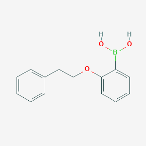 [2-(2-Phenylethoxy)phenyl]boronic acid