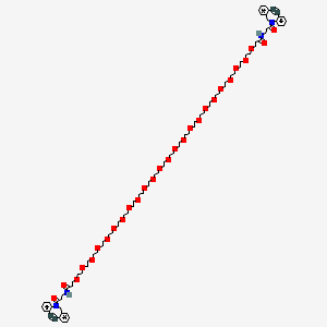molecular formula C88H130N4O28 B13710436 Dbco-peg24-dbco 