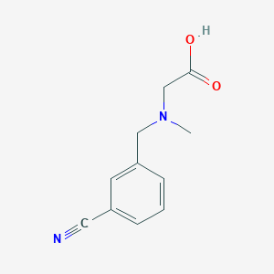 [(3-Cyano-benzyl)-methyl-amino]-acetic acid