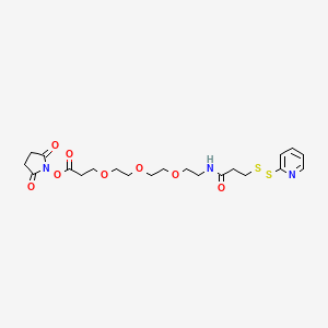 molecular formula C21H29N3O8S2 B13710479 SPDP-PEG3-NHS ester 