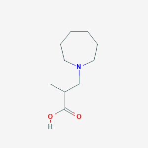 3-Azepan-1-yl-2-methylpropanoic acid