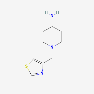 1-(1,3-Thiazol-4-ylmethyl)piperidin-4-amine