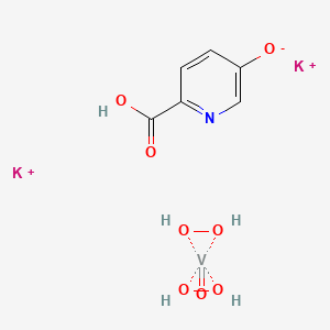 molecular formula C6H8K2NO8V+ B13711387 Bisperoxovanadium(HOpic) 