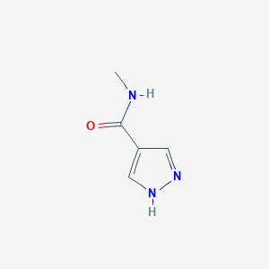 molecular formula C5H7N3O B1371142 N-Methyl-1H-pyrazole-4-carboxamide CAS No. 1154383-52-4