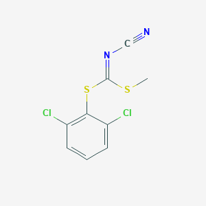 (2,6-Dichlorophenyl) methyl cyanocarbonimidodithioate
