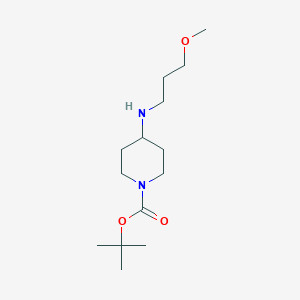 molecular formula C14H28N2O3 B1371158 1-Boc-4-(3-Methoxypropylamino)piperidine CAS No. 887588-23-0