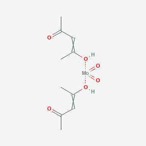 molecular formula C10H16MoO6 B13711590 Molybdenum dioxyacetylacetonate 
