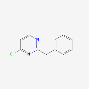 molecular formula C11H9ClN2 B1371169 2-Benzyl-4-chloropyrimidine CAS No. 22404-48-4