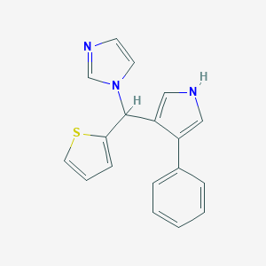 2-Thienyl-1H-imidazol-1-yl-4-phenyl-1H-pyrrol-3-ylmethane