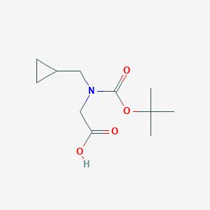 2-{[(Tert-butoxy)carbonyl](cyclopropylmethyl)amino}acetic acid