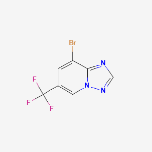 8-Bromo-6-trifluoromethyl[1,2,4]triazolo[1,5-a]pyridine