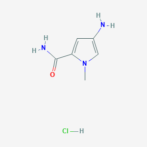 4-amino-1-methyl-1H-pyrrole-2-carboxamide hydrochloride