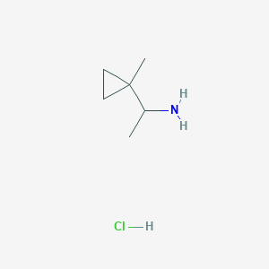 1-(1-Methylcyclopropyl)ethanamine hydrochloride