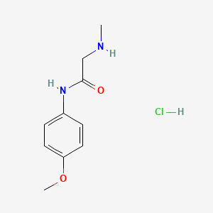 N-(4-methoxyphenyl)-2-(methylamino)acetamide hydrochloride