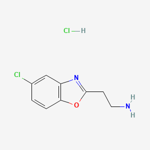 2-(5-Chloro-1,3-benzoxazol-2-yl)ethanamine hydrochloride