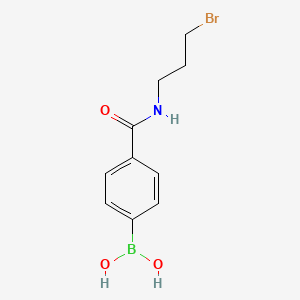 N-(3-Bromopropyl) 4-Boronobenzamide