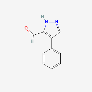 4-Phenyl-1H-pyrazole-3-carbaldehyde