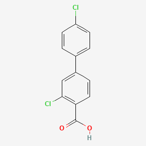 3,4'-Dichloro-[1,1'-biphenyl]-4-carboxylic acid