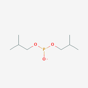 molecular formula C8H18O3P- B1371256 bis(2-methylpropyl) phosphite 
