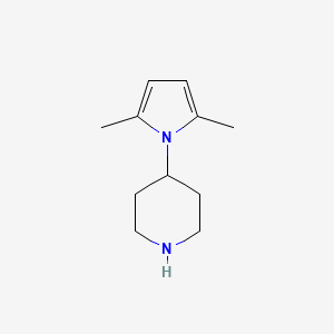 4-(2,5-dimethyl-1H-pyrrol-1-yl)piperidine