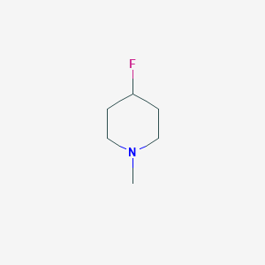 molecular formula C6H12FN B13712659 4-Fluoro-1-methylpiperidine 