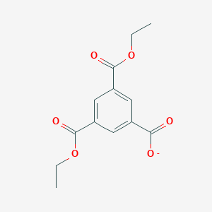 molecular formula C13H13O6- B1371271 1,3,5-苯三甲酸三乙酯 CAS No. 4105-93-5