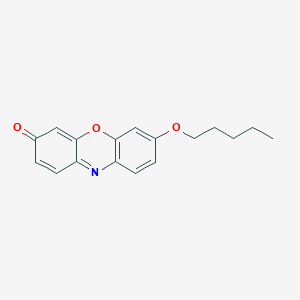 molecular formula C17H17NO3 B137128 Pentoxyresorufin CAS No. 87687-03-4